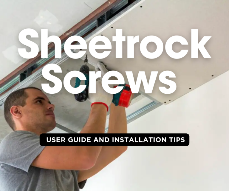 Sheetrock screws, also known as drywall screws, are specialized fasteners designed for attaching drywall (also known as Sheetrock) to wooden or metal studs