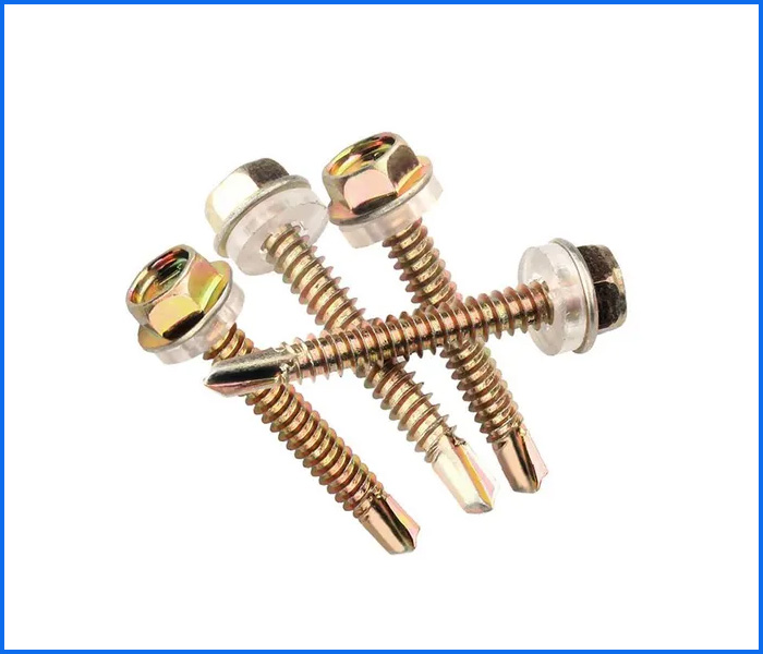 PVC Washer Roofing Screws