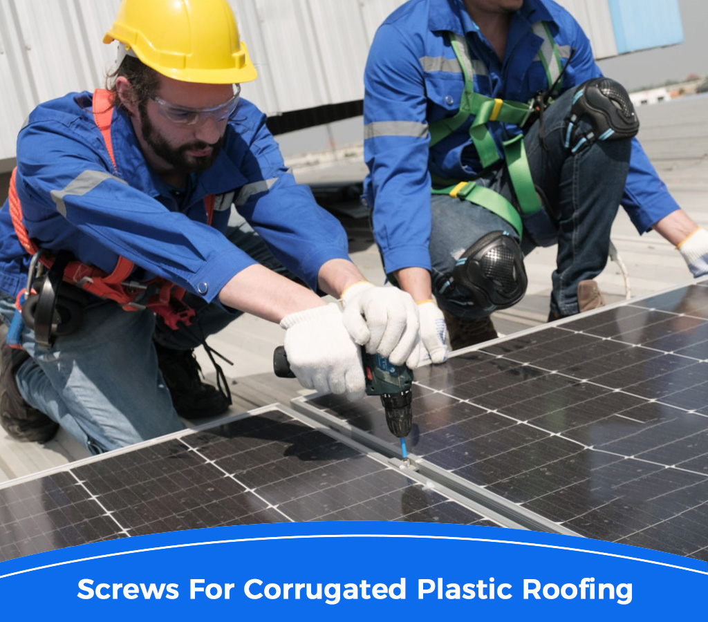 Screws For Corrugated Plastic Roofing