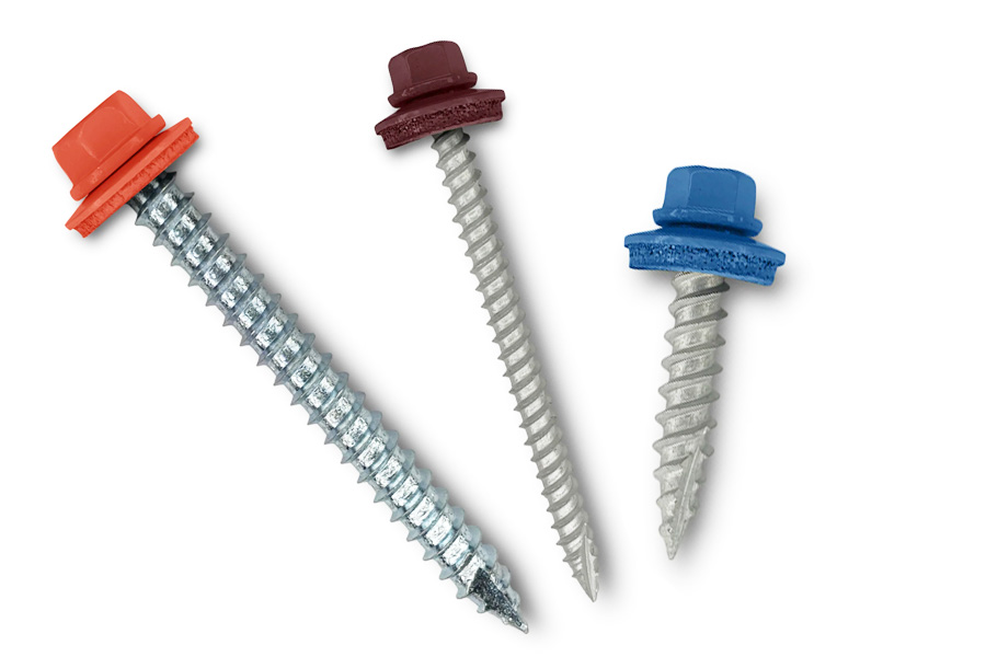 Painted Roof Screws