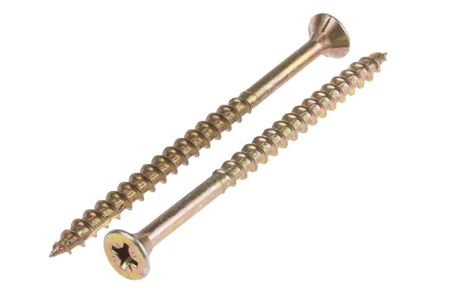 Countersunk Ribbed Chipboard Screw