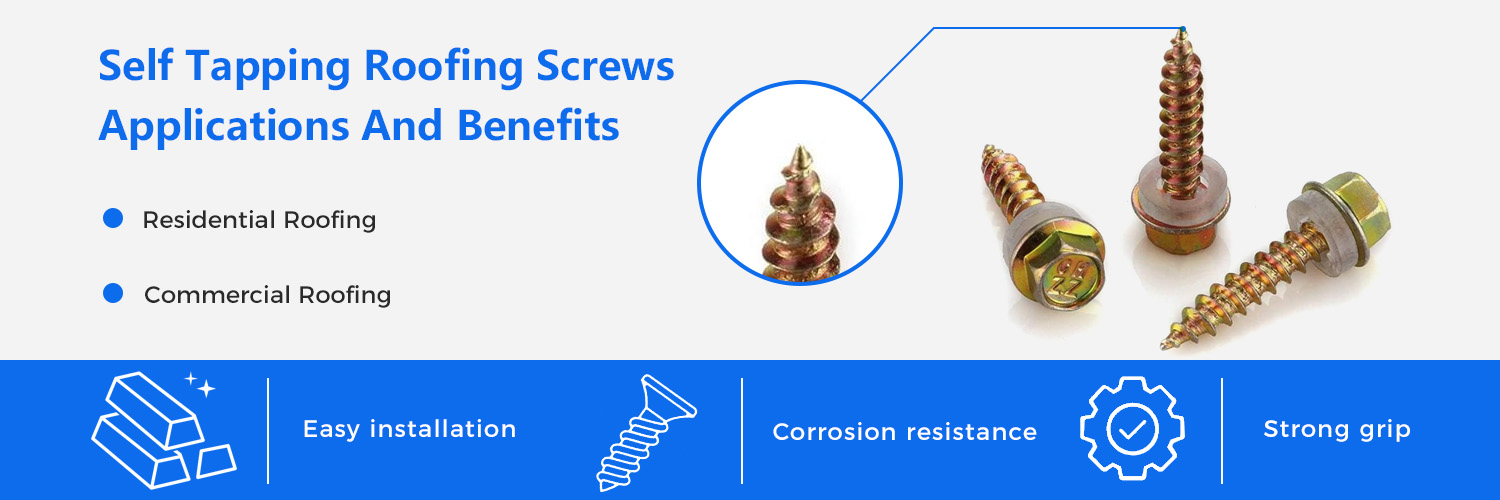 self tapping roffing screws