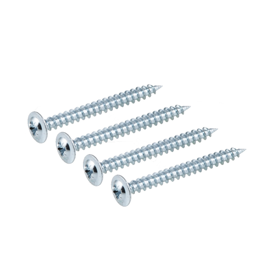 Zinc chipboard screws