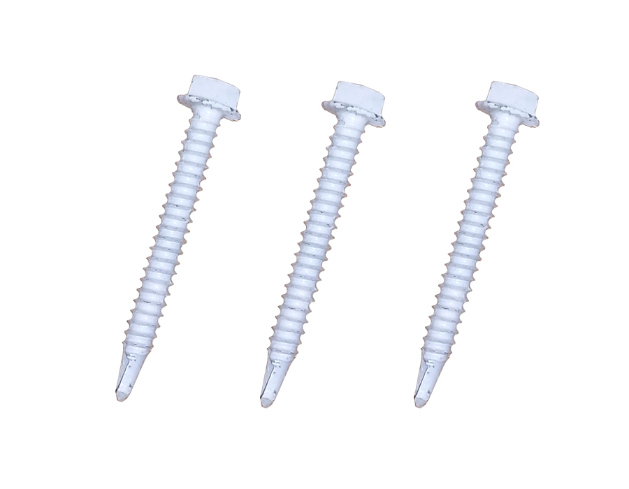 White Self Drilling Screws