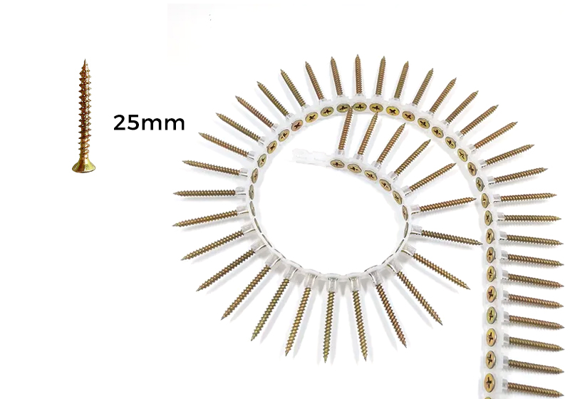 25mm Collated Drywall Screws