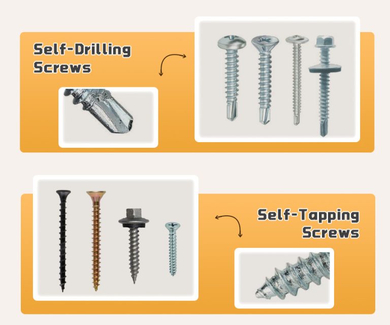 Self-Drilling vs. Self-Tapping Screws