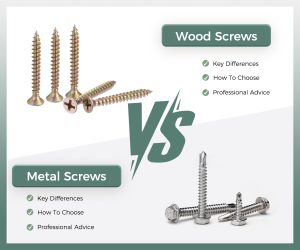 Wood Screws vs Metal Screws