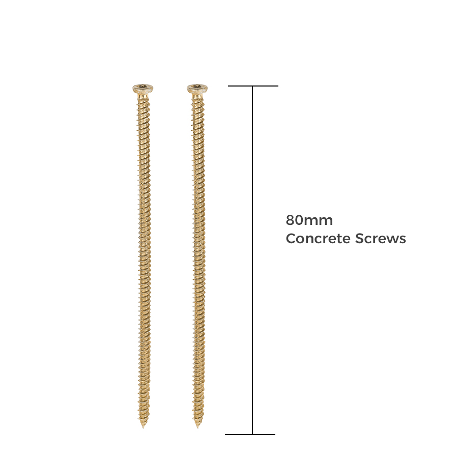 80mm Concrete Screws