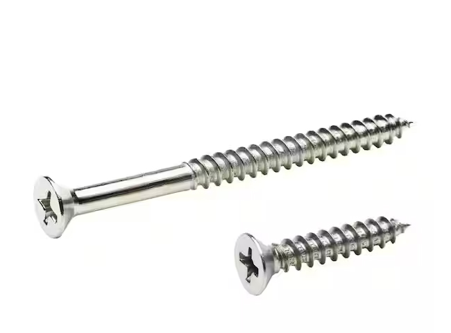 Nickel Plated Wood Screws