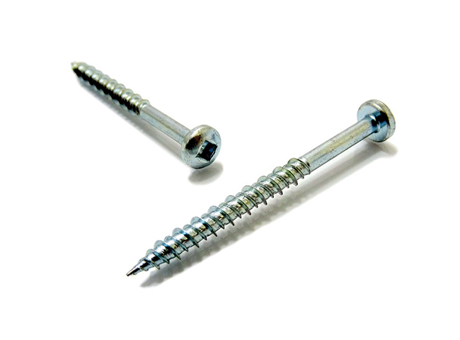 Hi-Low Thread Wood Screw