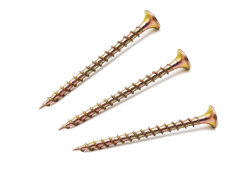 Zinc Plated Drywall Screws （Yellow）