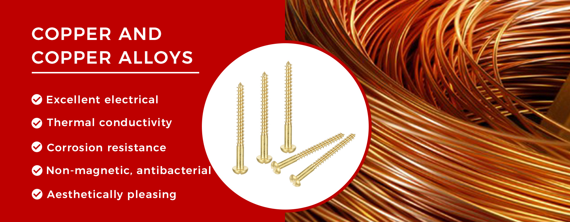 Copper and Copper Alloys (primarily brass)