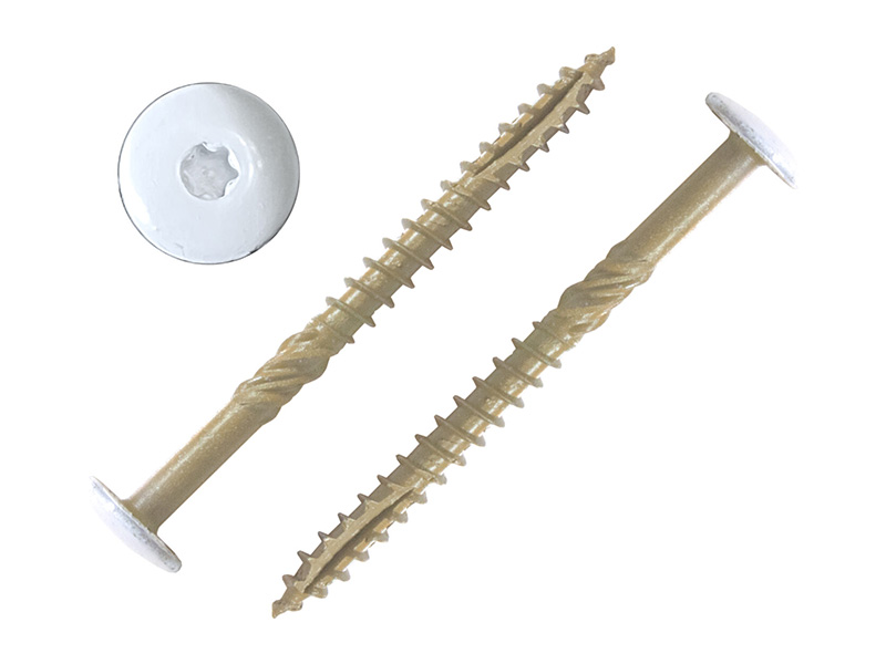 White Cabinet Screws