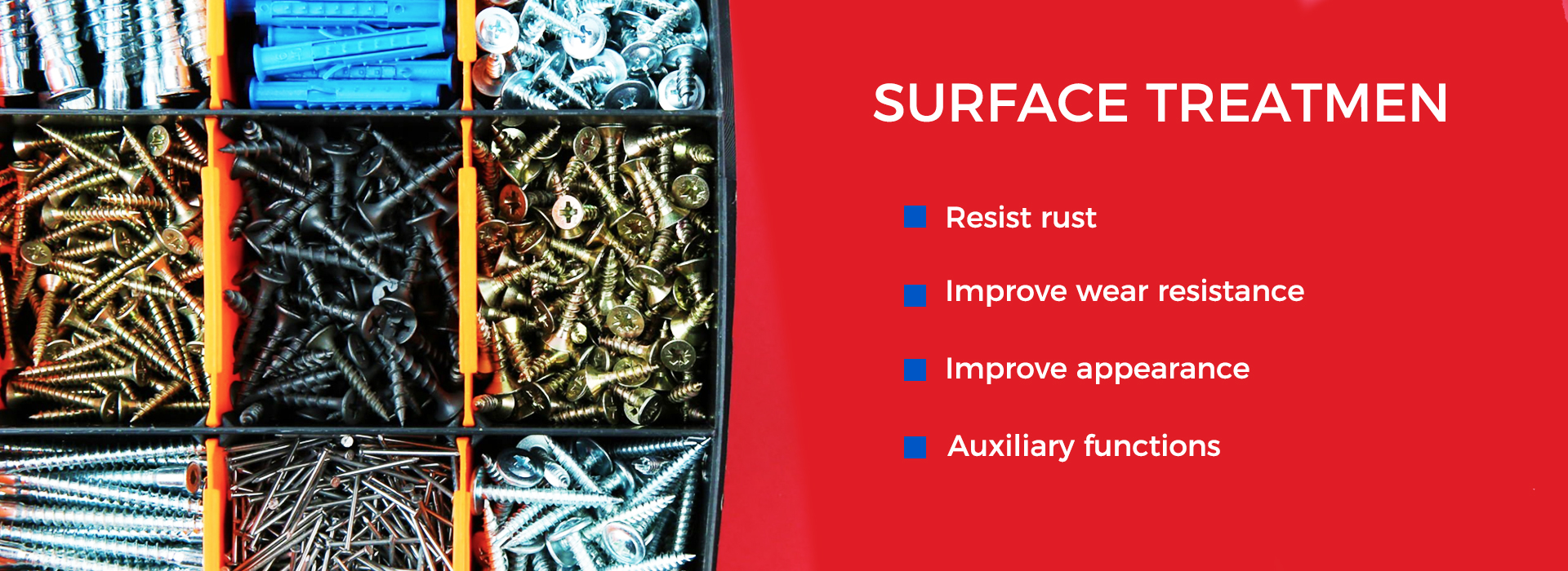 The core role of surface treatment