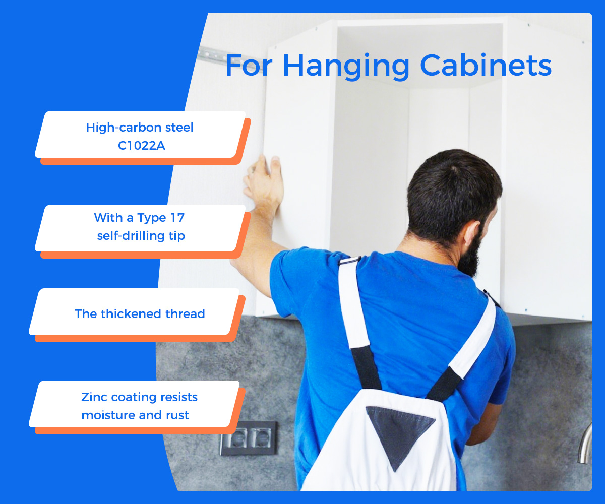 Best Screws For Hanging Cabinets