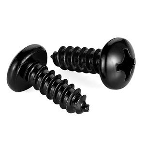 Black Oxide Self-Tapping Screws
